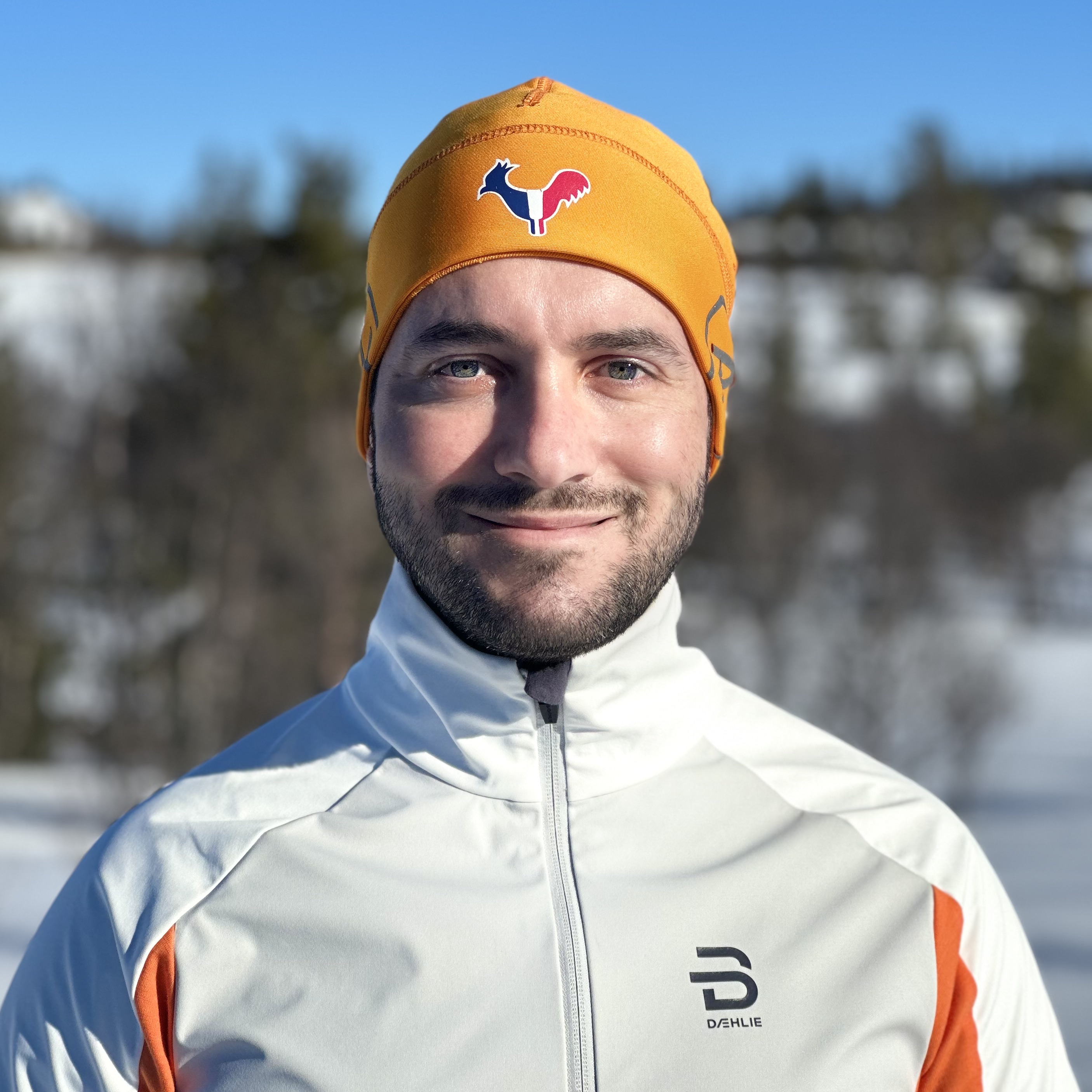Picture of Thomas Bassetto, in a cross-country ski outfit